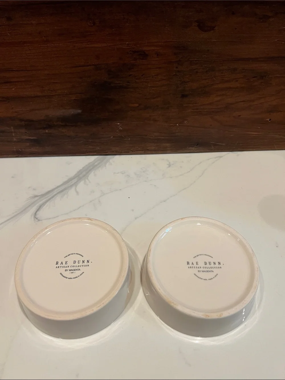 🔥‼️Rae Dunn White Ceramic Bowls Set - XOXO & FEAST‼️🔥